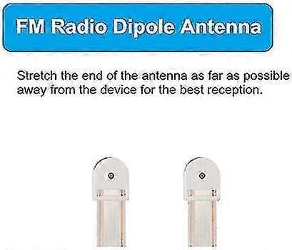 300 Ohm FM-antenne til Vintage Stereo Tuner Receiver