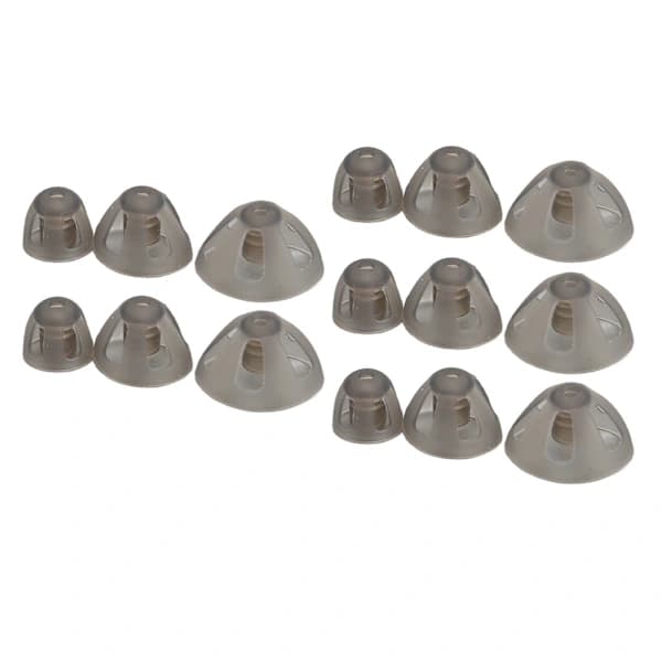 Open Domes for Hearing Aid, Professional Single Layer Silicone Domes, Hearing Aid Replacement Domes, Hearing Aid Accessories