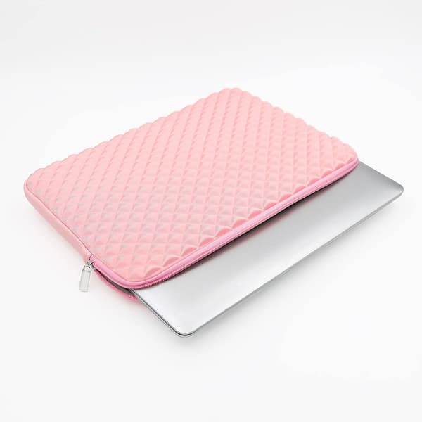 13-tums laptopfodral diamantformat skum skyddande stötsäker väska C
