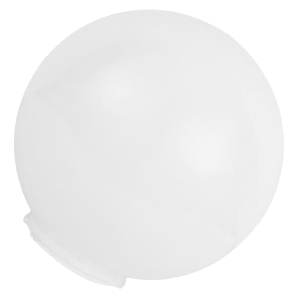 Akryl Globlampeskjerm Hvit 30 cm Diameter Vanntett for Utendørs Hage 1 Stk