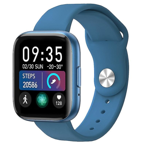 Smart Watch (modtag/foretag opkald) 1,54'' Fuld Touch Screen Fitness Tracker Med Liv Vandtæt puls/blodtryk/ilt Skridttæller Sleep Tra