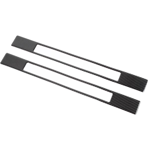 Fiber Door Sill Plate Sticker Trim for 2015-2019