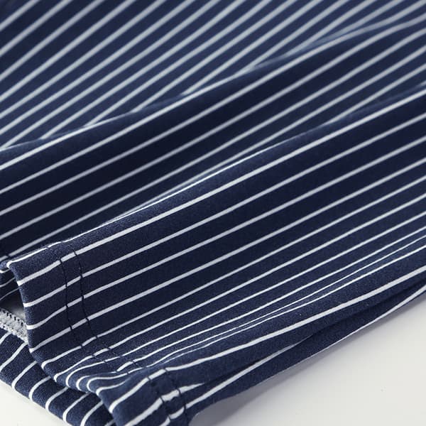 10-pak stribede boxershorts til mænd, åndbare og komfortable, størrelse S 10PCS S