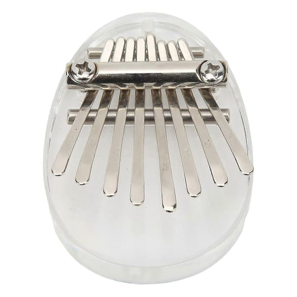 Mini Kalimba 8 Tangenter Bärbar Kristall Tumme Piano
