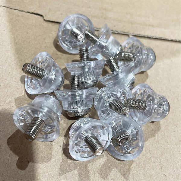 12 stk Fotballsko Knotter Erstatningsknotter 13mm 16mm