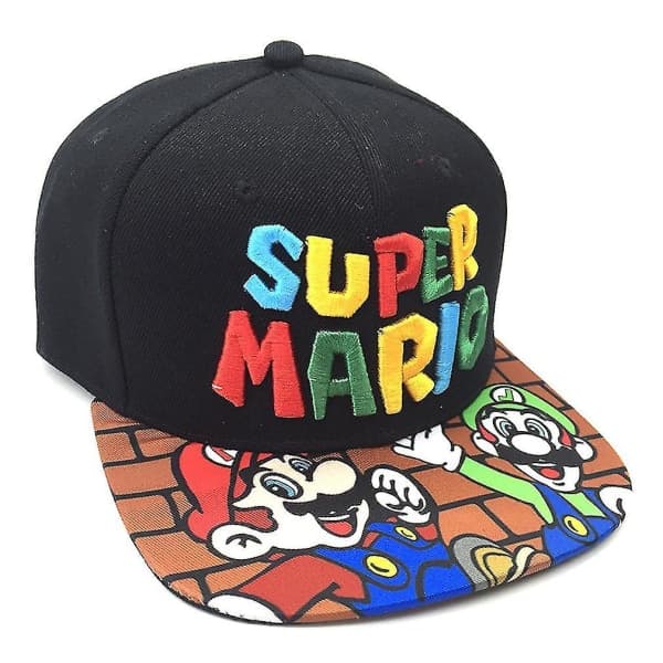 Super Mario Man Baseball -lippis Broderi Pikachu Sportkeps