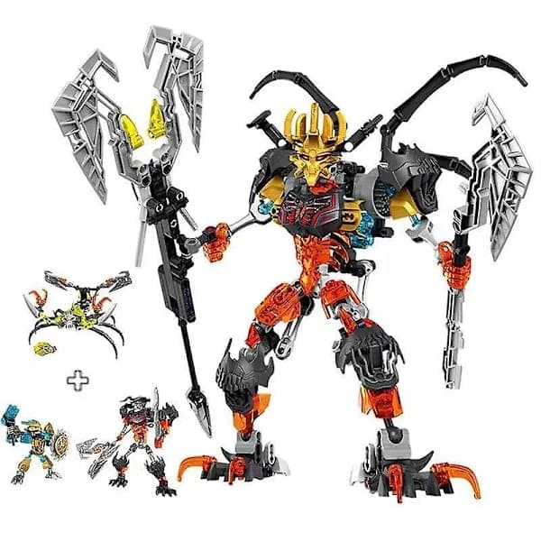 BIONICLE Series Action Figures Building Blocks Toy Set