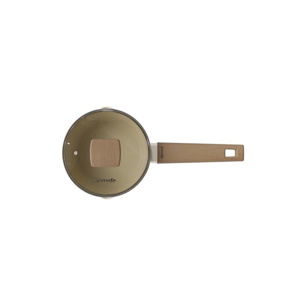 Non-stick kasserolle 16 cm, genanvendt aluminium, induktionssikker