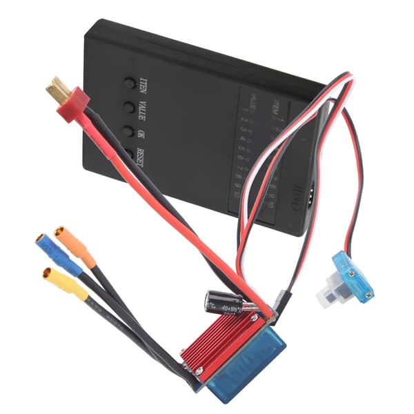 25A børsteløs ESC-programmeringskort elektrisk hastighedsregulatorsæt egnet til 1/14 1/16 RC-bil