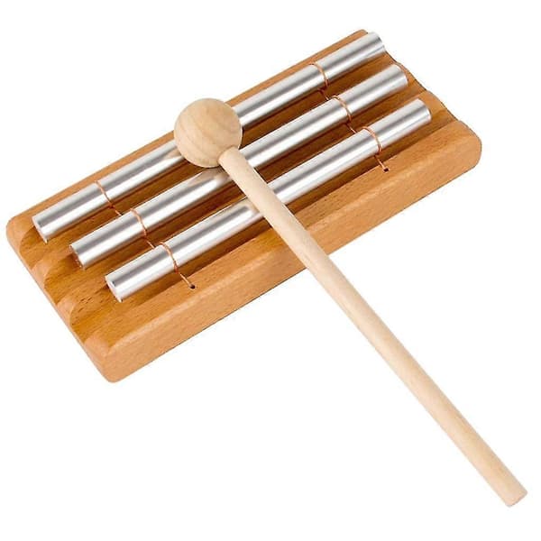 3 Tone Trios Chime Hand Percussion Chime for Prayer, Teachers, Classroom 3 3