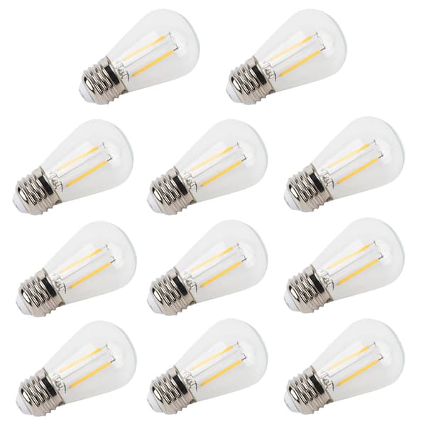 S14 LED-pære E27 2700K dimbar vintage Edison-pære 2W høy CRI