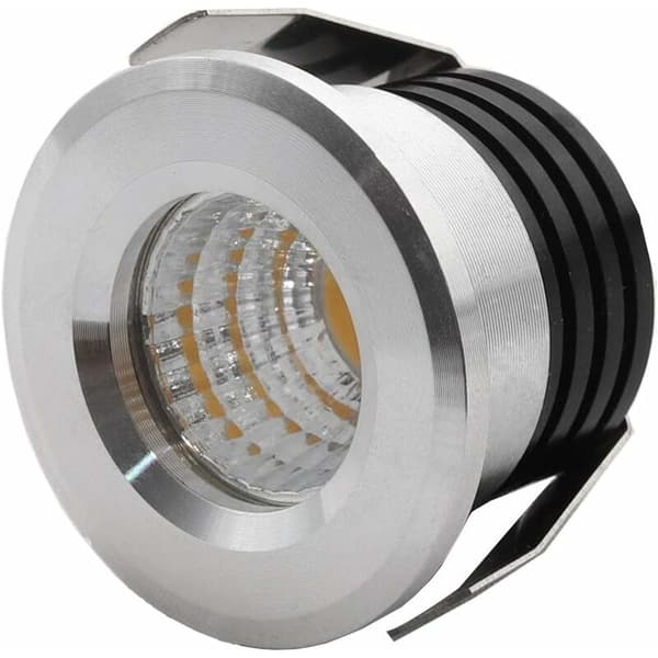 x Mini LED Innfelte Spotlights 3W LED Varmhvit For Monter Innendørs Stasjonsbelysning Gips Inkl. Separat Transformator