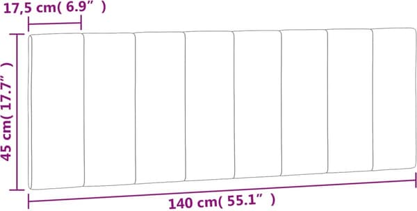 vidaXL Sänggavelkudde Hanko 140 cm Sammet Ljusgrå Skumfylld Väggmonterad Sängryggkudde för Sovrumsläsning