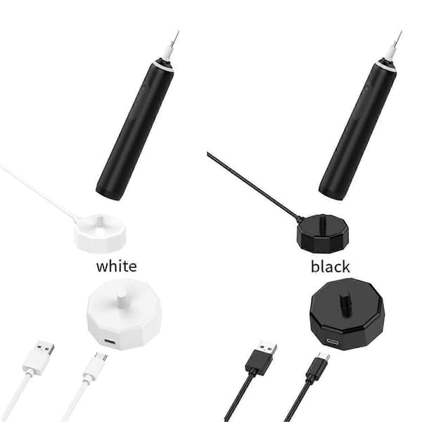 USB elektrisk tannbørstelader for vanntett induktiv ladebase bærbar for reiser