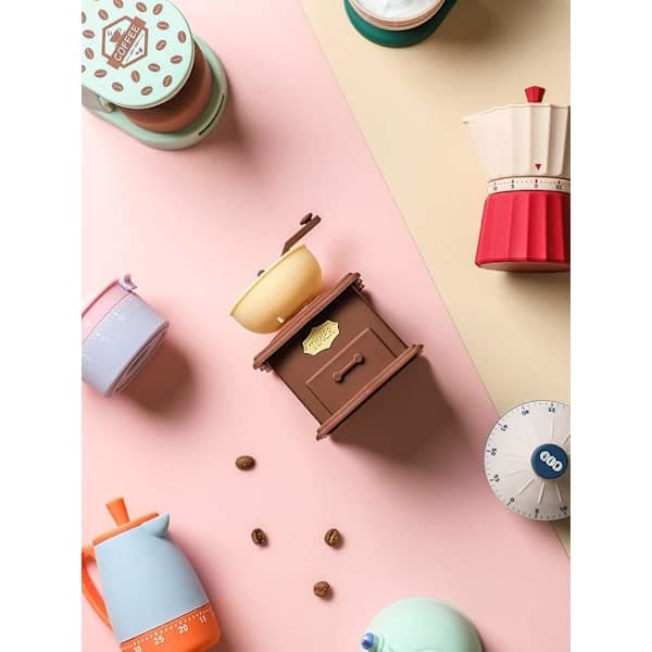 Cupcake-timer, kjøkkentimer, baketimer, eggklokke, retro