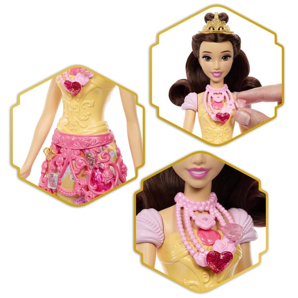 Disney Prinsesse Belle Tryllestav med Dukke og Tilbehør Multifärg
