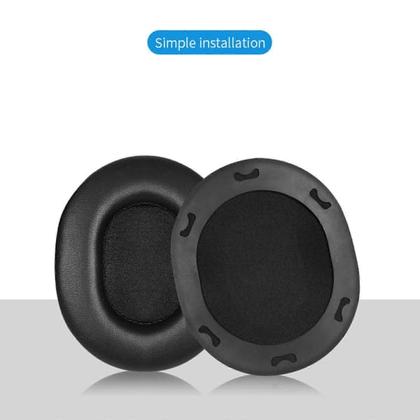 Hodebånd Øreputer i Skinn for Audio Technica ATH M70X Hodesett Øreklokker