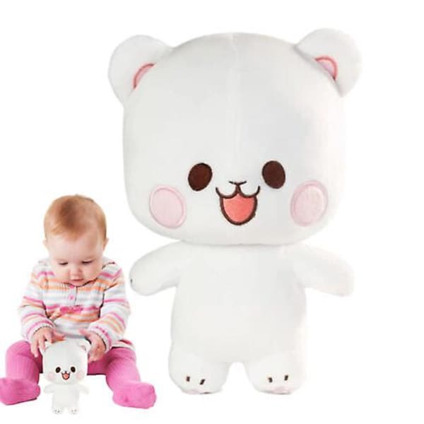 Milk ja Mocha Kawaii pehmolelu valkoinen 8\"/21cm