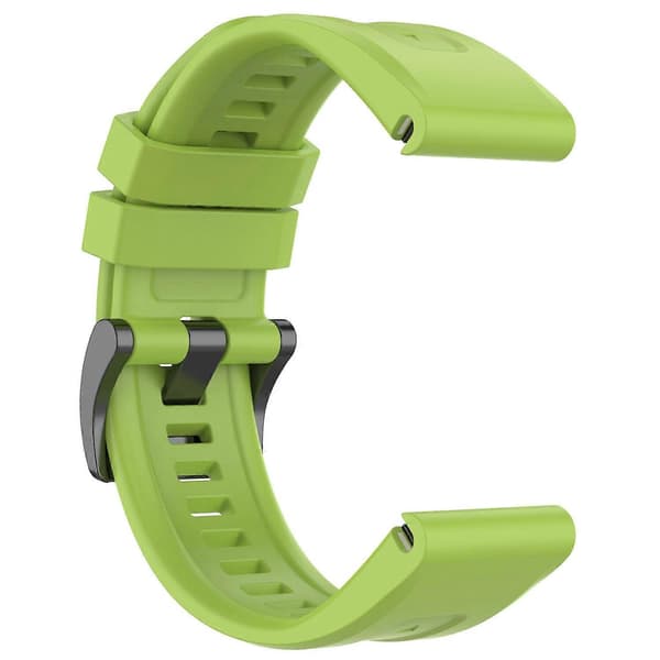 Garmin Fenix 7X -kellon ranneke, monivärinen vihreä Multicolor Green