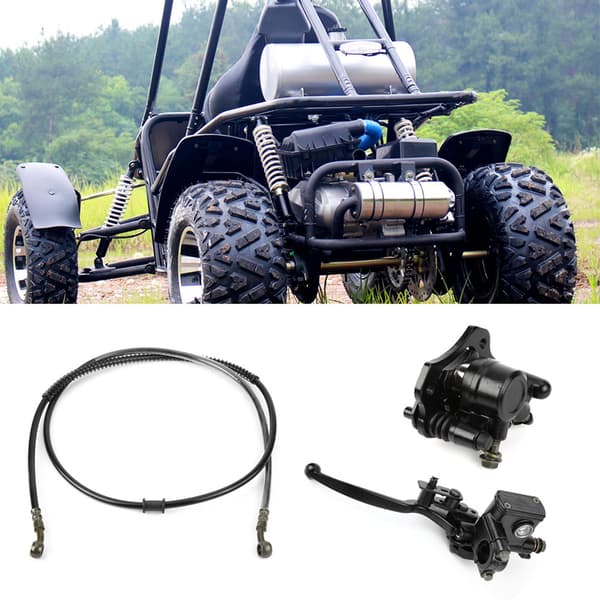 Hydraulisk bageste skivebremsekaliber system med klodser til Quad Dirt Bike ATV Dune