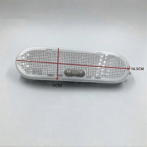 1-knaps bilinteriør loftlampe til Nissan Qashqai 2007-2017, Sunny 2011-2014, Micra/March 2011-2015