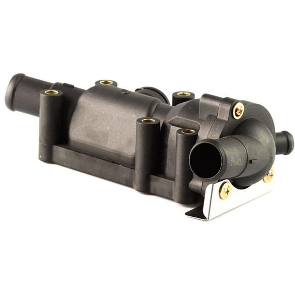 Engine Coolant Thermostat Housing with Sensor + Gasket for Fiesta 03-08 1218087