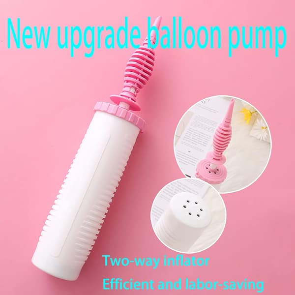 Ballongpump Dubbelverkande Halkfri