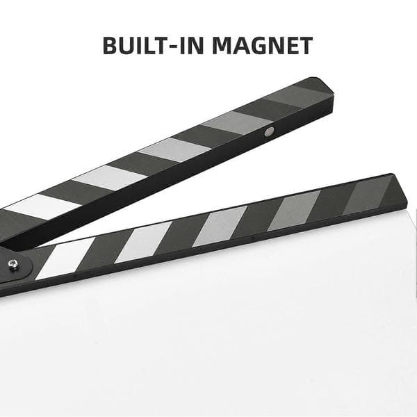 Akrylfilmklappa, regissörstavla, actionscen-skylt, torrraderbar filmskylt