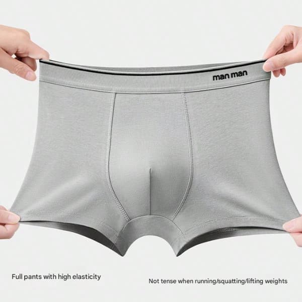 7-pack Herrkalsonger, 95% Bomull 5% Spandex, Mellanhög Midja, Andningsbara, Storlek XL XL