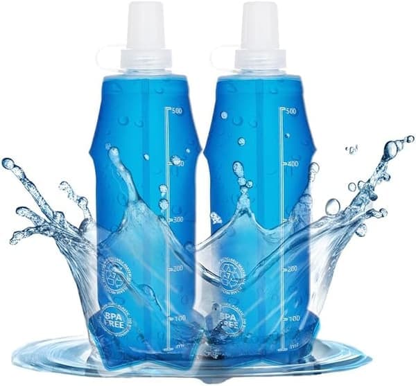 2-pack - 500 ml Soft Water Bottles - Soft Water Bottles to Go