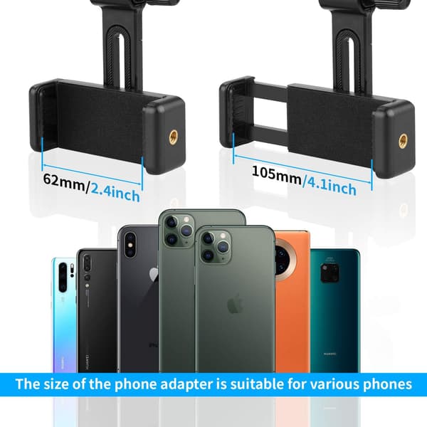 Universal smartphone-adapter Bærbar adapterholder til tel