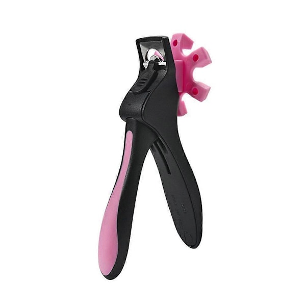 Negleklippere Justerbar klippeposition Rustfrit stål Formblad Ergonomisk håndtag Falsk neglespids Clipper Cutter Trimmere Saks Manicureværktøj
