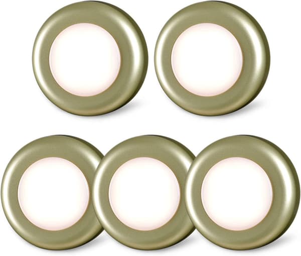 5-pack LED-spotlights Gyllene – varm vit