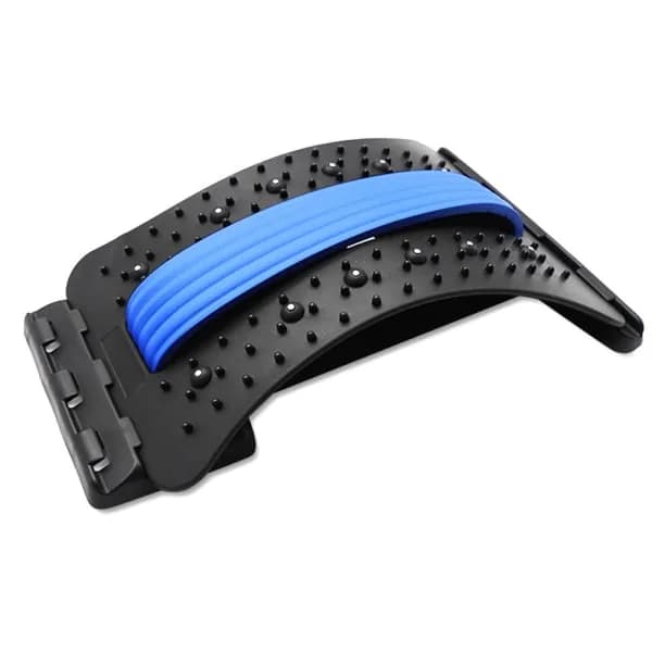 Back Stretcher, Lower Back Pain Relief Device, Multi-Level Lumbar Back Massager