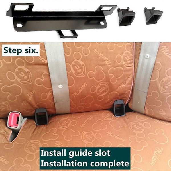 ISOfix barnesædemonteringssæt, bilmontering, kompatibel med Ford Focus 1357238 0.7 12