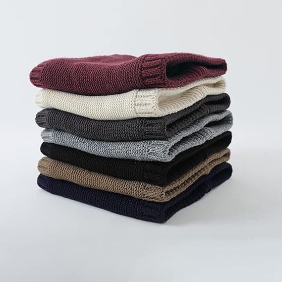 Vinterskjerf for menn og kvinner, plysjfleece, vindtett, lysegrått