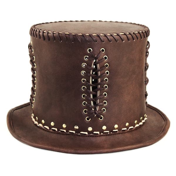 Steampunkhatt med briller viktoriansk damehatt