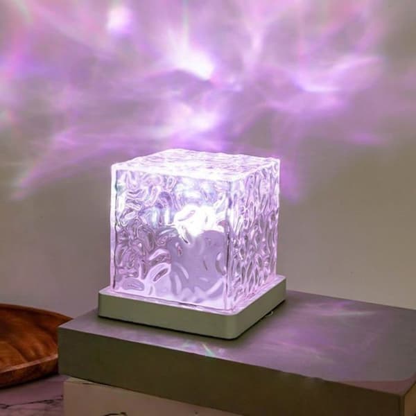Northern Lights Star Projector Lamp, 3-Mode Remote Control, Atmospheric Bedroom Lighting