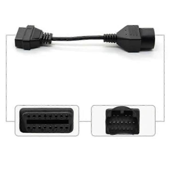 Mazda 17-pin til 16-pin OBD2 OBD II adapterkabelstik ST1M709