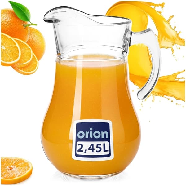 Glaskanna med lock, 2,4 l – diskmaskinssäker