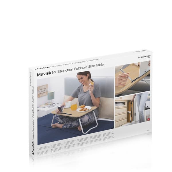 Multifunktions hopfällbart sidobord Muvisk InnovaGoods
