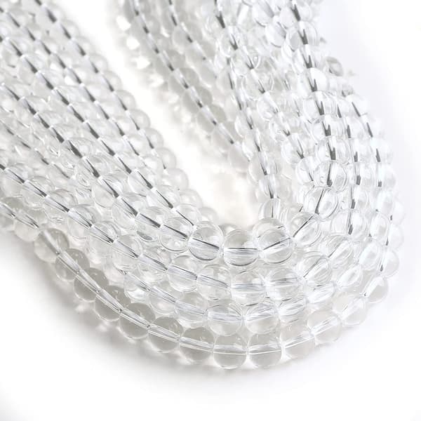 Krystallperler klare glassperler
