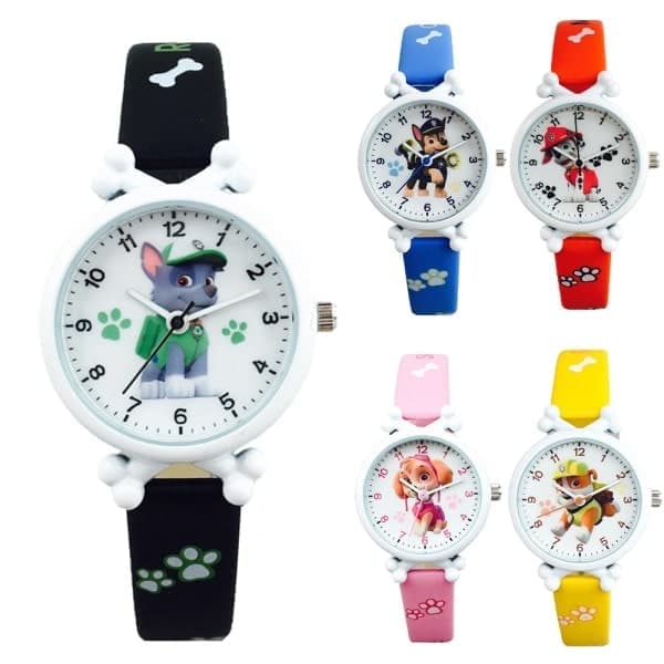 Paw Patrol kvartsklocka, analogt armbandsur, blå Blue