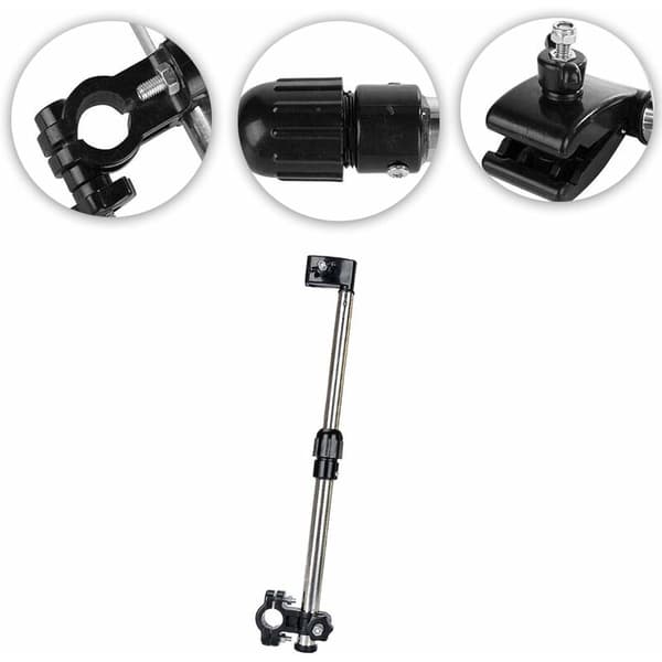Schneespitze rustfrit stål paraplystativ, paraplystativ paraplyholder rustfrit stål paraply cykeltilbehør