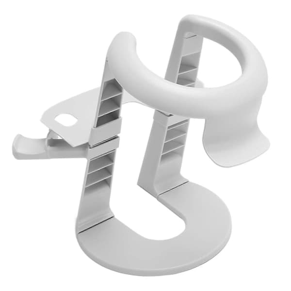 VR Stand for Quest 1 2 for Rift S Universal Stable Round Base Easy Installation VR Headset Display Holder White