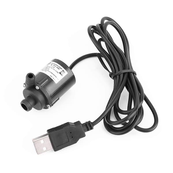 JT-160A USB-dränkbar vattenpump 6V 150L/h mikroborstlös