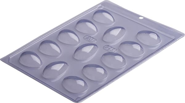 Pralinform Egg 20g Sjokoladeform - Porto Formas 298 Transparent transparent