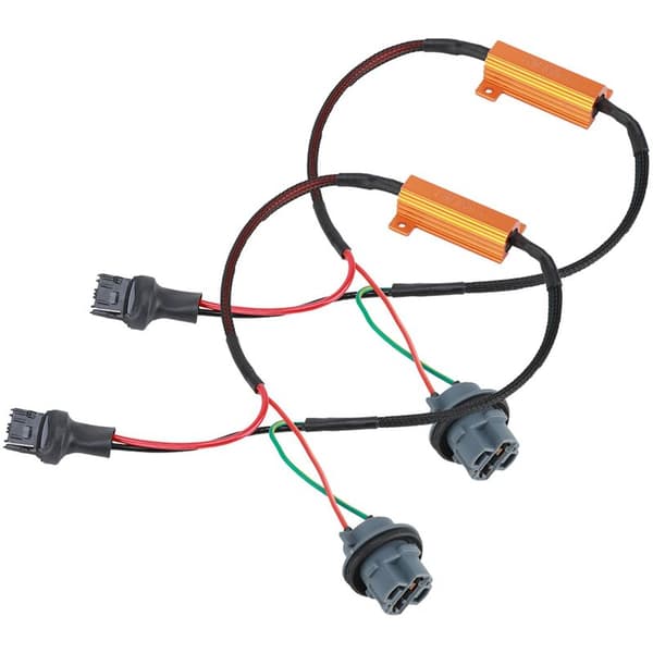 7440 T20 50W8RJ Hyper Flash Felkodfri Kablageadapter för LED-blinkers