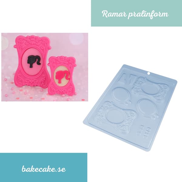 Pralinform Ram Sjokoladeform - BWB 9319 Transparent transparent