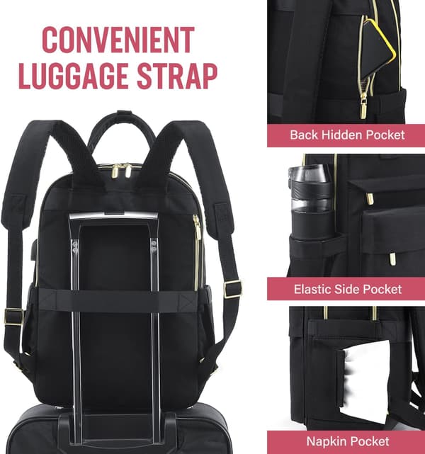 Ryggsäck med laptopfack för 15,6\" och 13,3\"